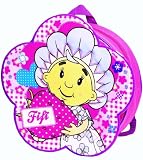 Fifi and the Flowertots - Gorgeous Pink and Purple Heart and Strawberry Design Backpack / Rucksack School Bag