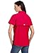 Columbia Women's Bahama Short Sleeve Shirt, Large, Bright Rose