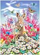 Butterflies & Bunnies 300 Piece Puzzle