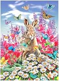 Butterflies  Bunnies 300 Piece Puzzle