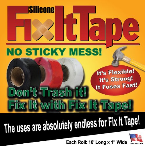 Silicone Fixit Tape 6 Roll Pack - Fix It Fast!