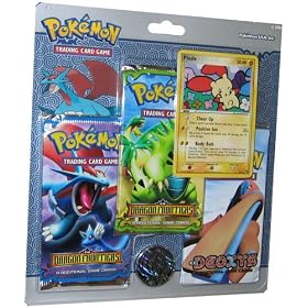 Pokemon Ex Dragon Frontiers + Deoxys Promo Booster Packs Set with Minun Trading Card