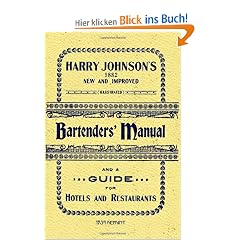 Harry Johnson's Bartenders Manual 1934 Reprint