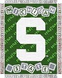Michigan State University Spartans Baby Blanket Throw