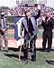 Ron Santo Chicago Cubs - Jersey Retirement Day - 8x10 Autographed Photograph with 9-28-03 Inscription