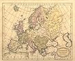 Antique 1806 Barlow Europe Map