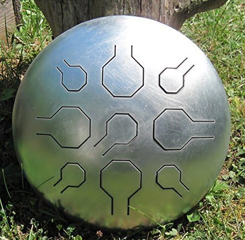 Single VibeDrum - Unpainted in E-Minor or E-Major / Handpan, Hang, Steel Tongue Drum