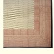 Linen Bed Sheet Cotton Block Print Queen Size (bshtd652)