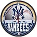 MLB New York Yankees Round Clock
