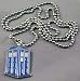 Metal Enamel Pendant Time Lord Tardis Blue Police Box