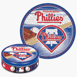 Philadelphia Phillies 500 Piece Puzzle with Tin