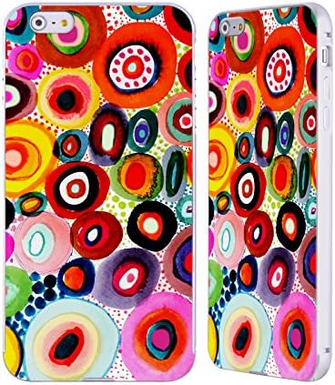 Official Sylvie Demers Tourbillions Abstraction Silver Aluminum Bumper Slider Case for Apple iPhone 6 Plus / 6s Plus