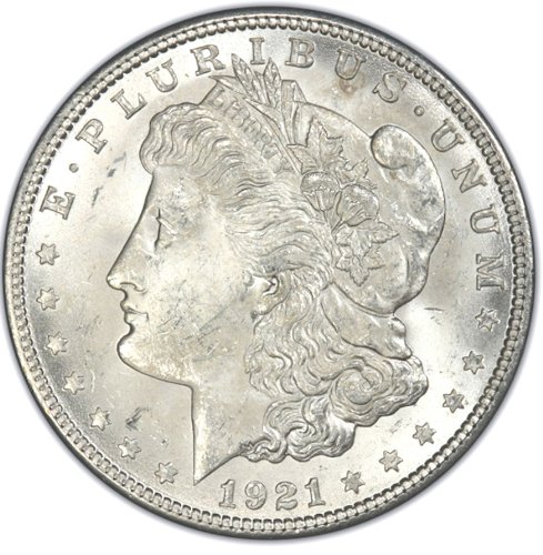 1921 Morgan Silver Dollar
