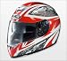 HJC FS-10 HELMET FOSSIL MC1 RED LG