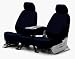 Coverking Custom Seat Covers Ballistic Black Best fitted for 1991 to 1993 Corvette