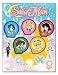Sailor Moon - Charakter & Symbol Sticker Set 12 Sticker Original & Licensed includes FREE Delivery