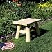 Lakeland Mills Cedar Log End Table, Natural