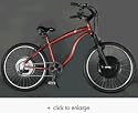 ELECTRIC MOTION E+ CRUISER ELECTRIC BIKE 1000 WATT