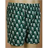 Michigan State Spartans NCAA Mens Pattern 2 Boxer Shorts