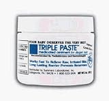 Triple Paste Medicated Ointment For Diaper Rash, 2 Oz