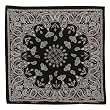 Black New Paisley Bandanas W12S21D