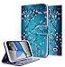 Galaxy Mega 2 Case, NageBee [Kickstand Feature] Premium PU Leather Flip Fold Wallet Case with [ID&Credit Card Slot] for Samsung Galaxy Mega 2 SM-G750F (2014 Release) - Plum