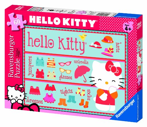 Ravensburger Hello Kitty Accessories - 60 Pieces Puzzle Ravensburger Hello Kitty Accessories - 60 Pieces Puzzle