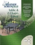 TABLE + 2 CHAIRS COVER