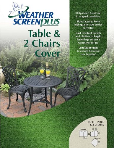 Table and Two Chairs Cover