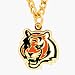 bengal2  - Cincinnati Bengals Chain Necklace with NFL Team Logo