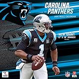 Turner Carolina Panthers 2016 Team Wall Calendar, September 2015 - December 2016, 12 x 12" (8011903)