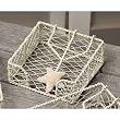 White Starfish Cocktail Napkin Holder [Kitchen]