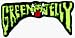 Green Jelly - Logo with Skull & Crossbones Sticking Out Tongue - Embroidered Iron On ...