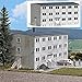 Busch 9607 Barracks/Apartments Concert HO Structure Scale Model Structure