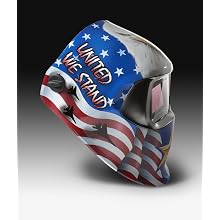 3M Speedglas American Pride Welding Helmet 100 with Auto-Darkening Filter 100V, Welding Safety 07-0012-31AP/37238(AAD)