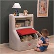Lift and Hide Storage Chest - Red