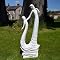 Large Contemporary Art Sculptures - Loving Mother Modern Garden Statue
