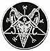 Best4Buy Music Patch 666 Demonic Pagan Goat Pentagram Band logo Heavy Metal Punk Rock T Shirts M001 Sew Iron on Patches Embroidered Badge Cloth Sign