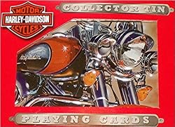 Harley Davidson Collector Tin with 2 Decks of Playing Cards