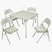 Meco Samsonite E48-34SN91 Table And Chairs Set