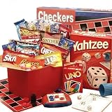 Card and Board Game Care Package - Gift Idea for Kids, Teens - Yahtzee, Checkers, Uno and More