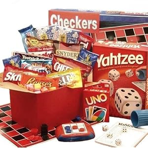 Card and Board Game Care Package - Great Christmas Holiday Gift Idea for Families, Children, Kids, Teens - Yahtzee, Checkers, Uno and More