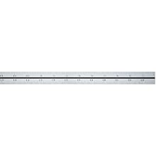 Starrett B24-4R Combination Square Blade With Inch Graduations, Sets And Bevel Protractors, Regular Finish, 4R Graduation, 1" Width, 3/32" Thickness, 24" Size