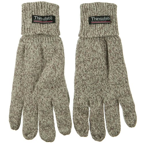 Men's Wool Tinsulated Glove - Oatmeal W20S39B