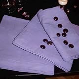 Linum - Arts De La Table - Serviette «Robert» Violet - 45 X 45 Cm