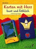 Produkt-Bild: Karten mit Herz, bunt und fr&ouml;hlich