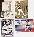 Chicago Cubs Greats Rare Card Lot (4) Sandberg, Grace Etc.