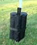 Set of 6 Weight Bags for EZ Up, Pop up Tent Gazebo Canopy Black