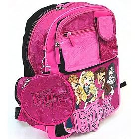 Bratz Pink and Purple School Bag Book Bag by Bratz
