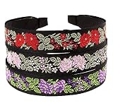 L. Erickson USA Ribbon Headband - Rose Garland